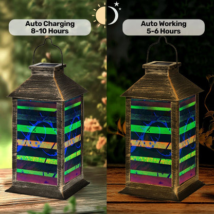 Gavin Scott Solar Powered Indoor/Outdoor Lantern