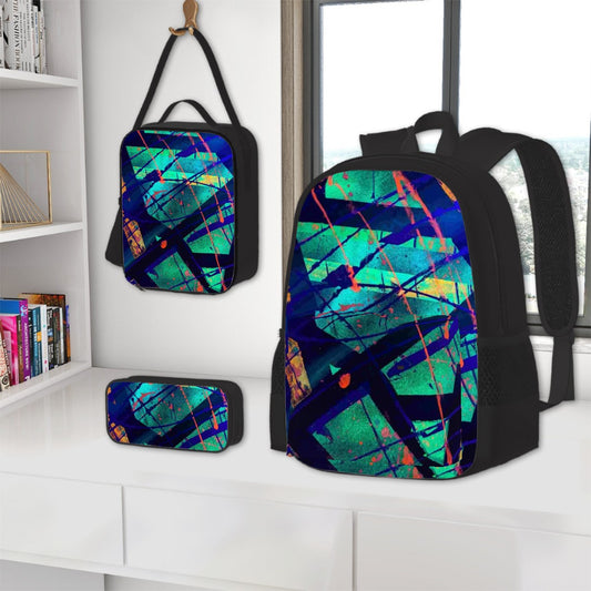 Gavin Scott Work & Play Bag Bundle (Backpack, Lunch Bag, & Pencil Pouch)