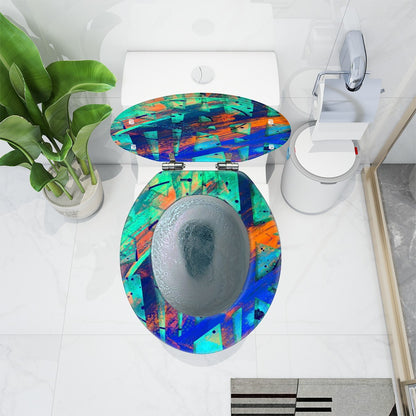 Gavin Scott Universal Toilet Seat w/Matching Soft-close Lid