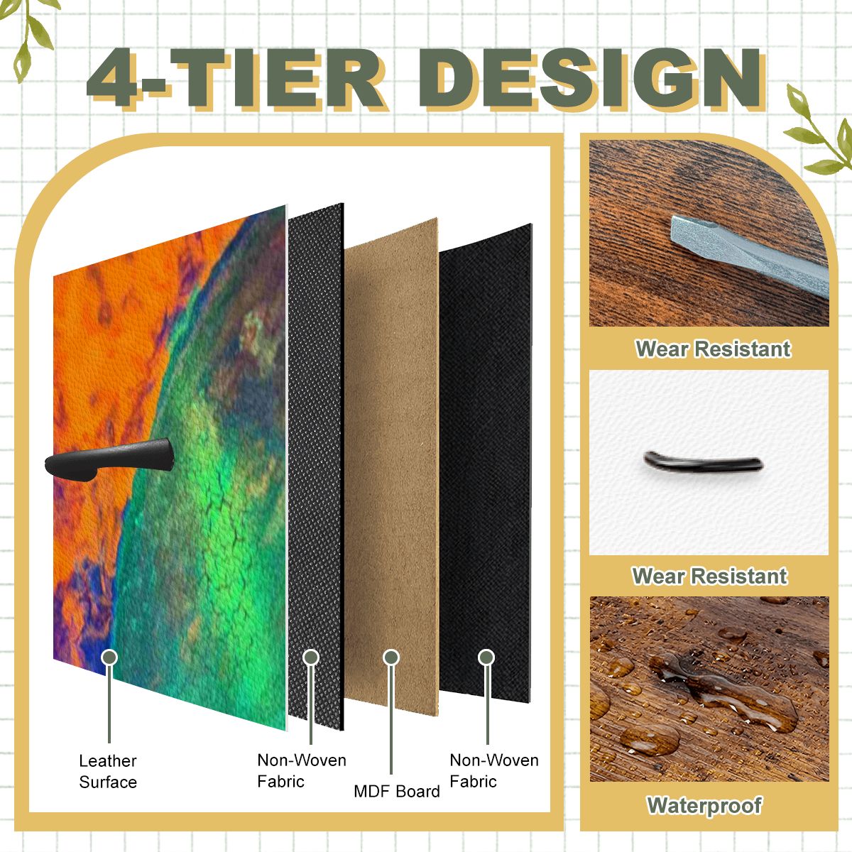 Gavin Scott TV Stand w/5 Drawer Dresser & Charging Station