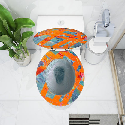 Gavin Scott Universal Toilet Seat w/Matching Soft-close Lid