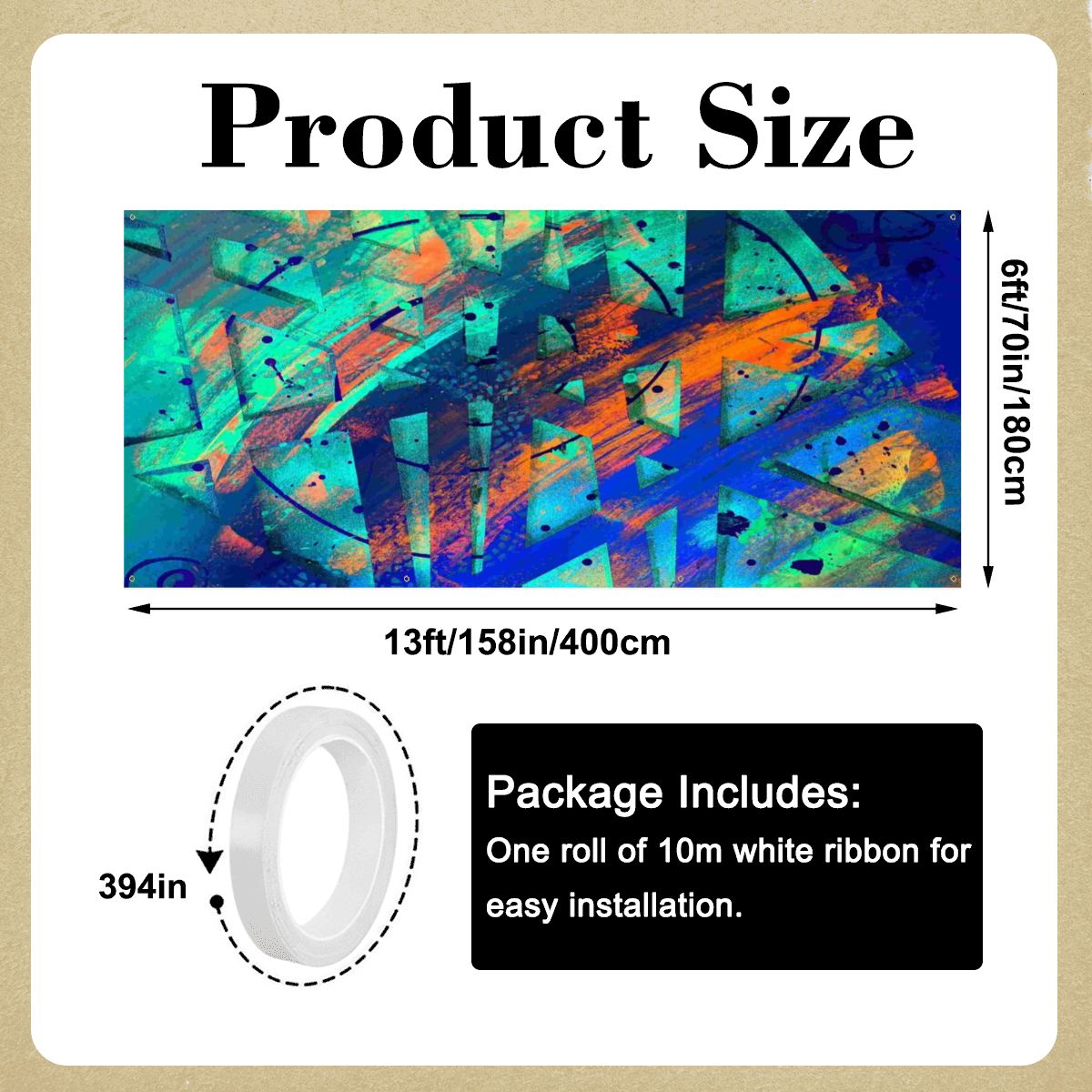 Gavin Scott Garage Door Banner Backdrop