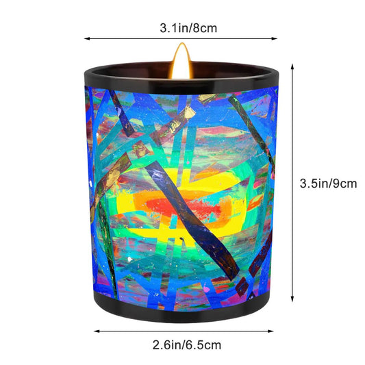 Gavin Scott Scented Black Jar Candle (6oz)