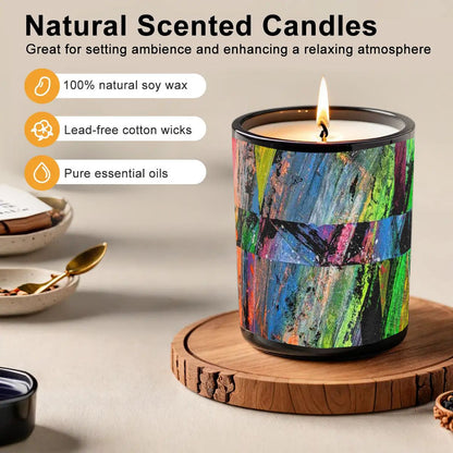 Gavin Scott Scented Black Jar Candle (6oz)