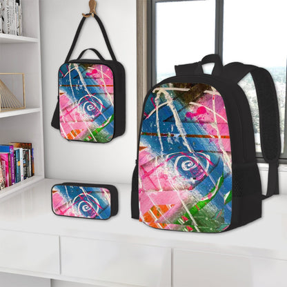 Gavin Scott Work & Play Bag Bundle (Backpack, Lunch Bag, & Pencil Pouch)