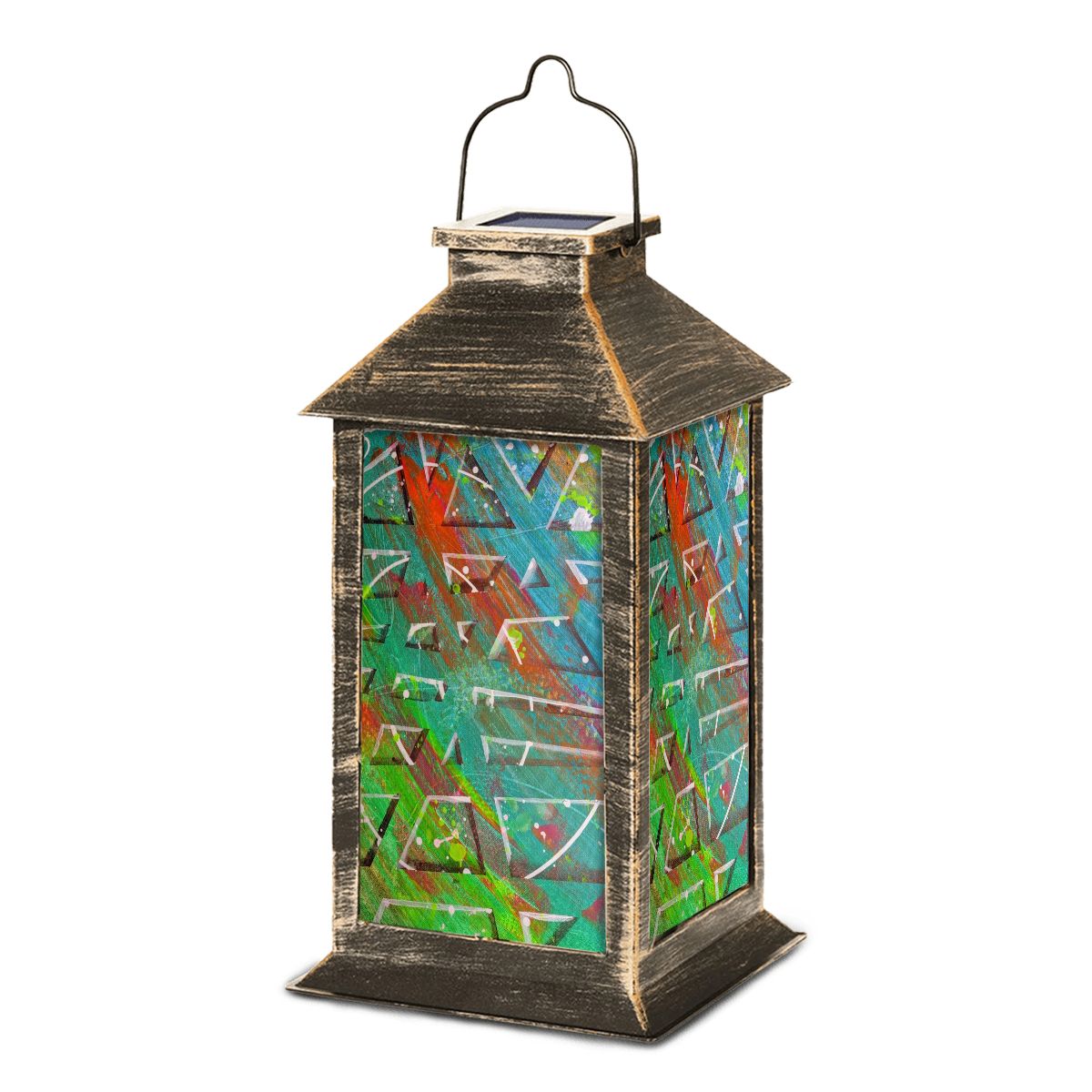 Gavin Scott Solar Powered Indoor/Outdoor Lantern