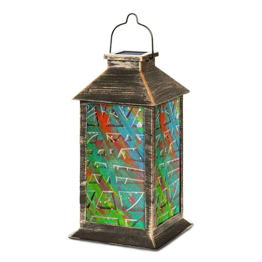 Gavin Scott Solar Powered Indoor/Outdoor Lantern