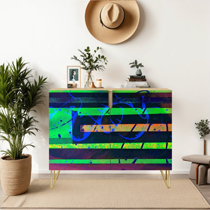 Gavin Scott Wooden Sideboard Cabinet