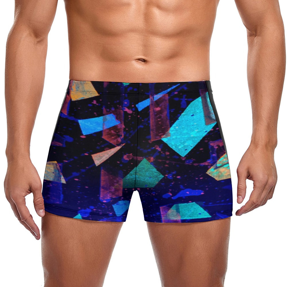 Gavin Scott Square Cut Swimming Trunks (Masc S-3XL)