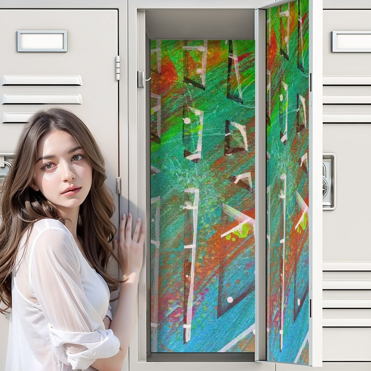 Gavin Scott Magnetic Locker Wallpaper 2 pcs