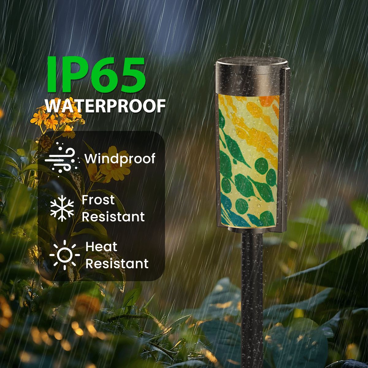 Gavin Scott Adjustable Outdoor Solar Lights (set of 4)