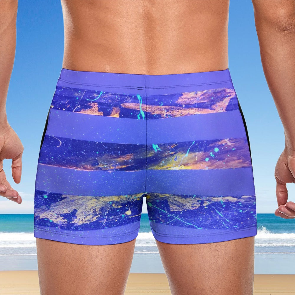 Gavin Scott Square Cut Swimming Trunks (Masc S-3XL)
