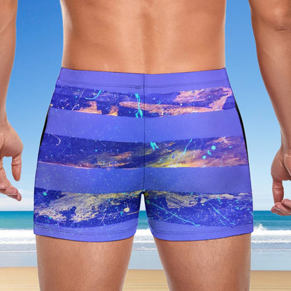 Gavin Scott Square Cut Swimming Trunks (Masc S-3XL)