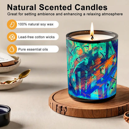 Gavin Scott Scented Black Jar Candle (6oz)