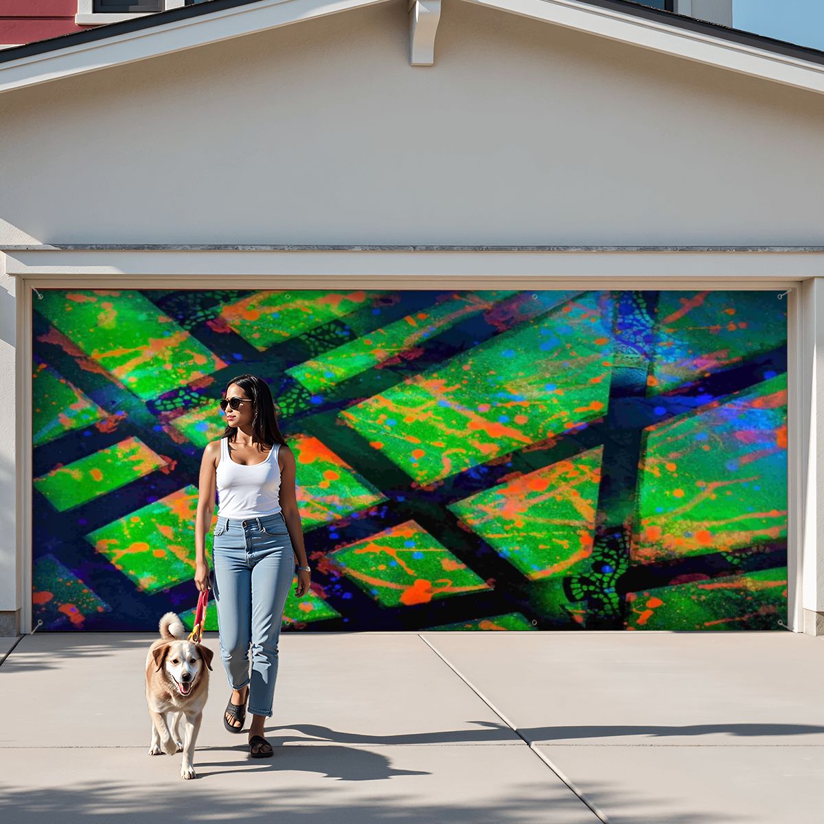 Gavin Scott Garage Door Banner Backdrop