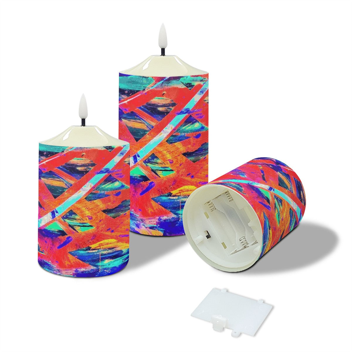 Gavin Scott Flameless Candles w/Remote (Set of 3)