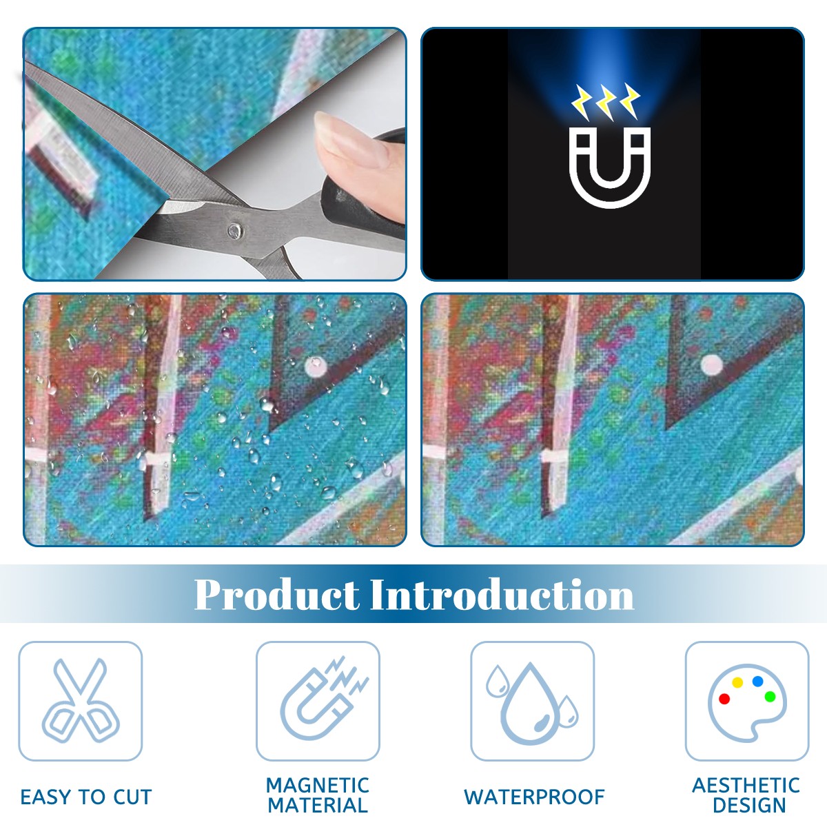 Gavin Scott Magnetic Locker Wallpaper 2 pcs