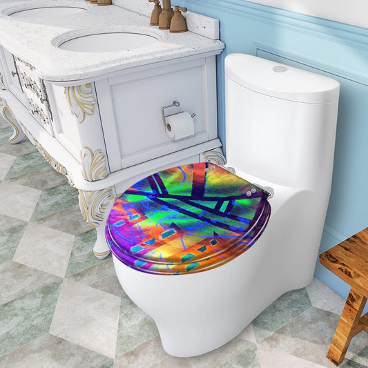 Gavin Scott Universal Toilet Seat w/Matching Soft-close Lid