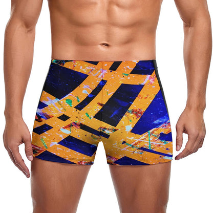 Gavin Scott Square Cut Swimming Trunks (Masc S-3XL)