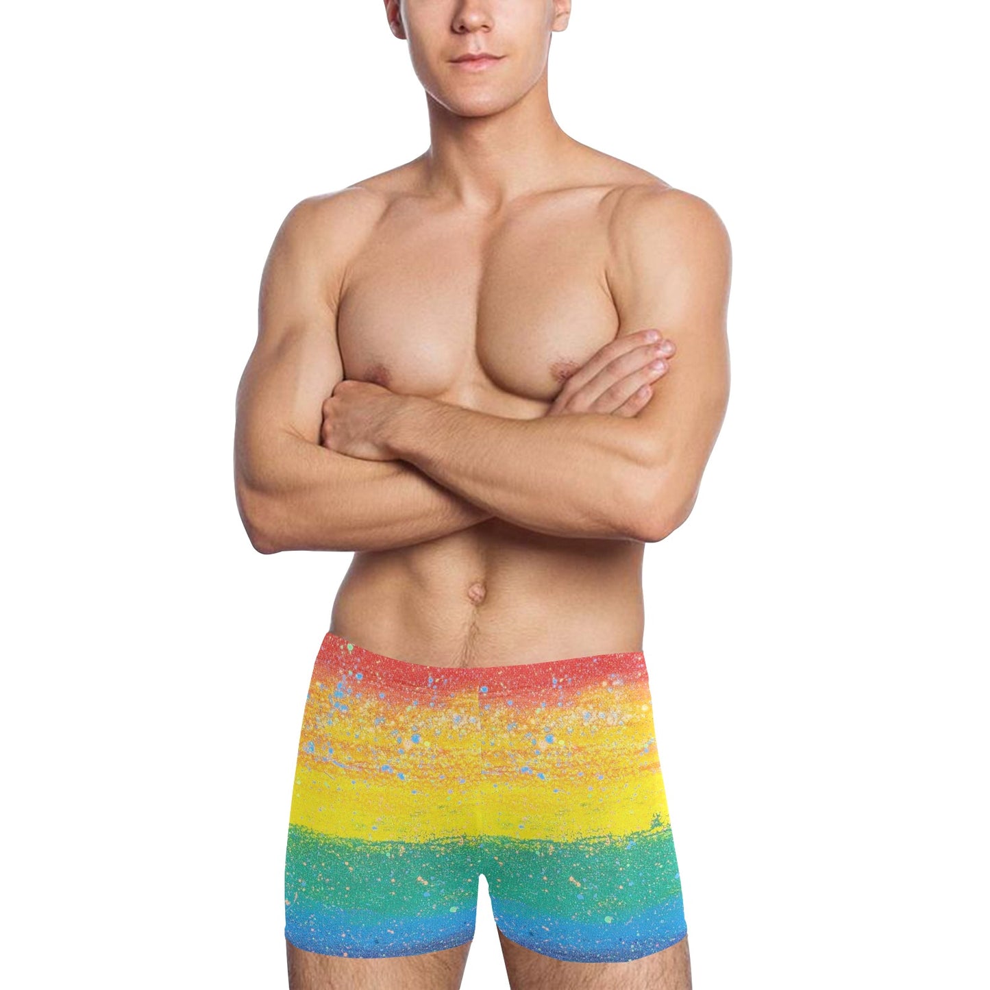 Gavin Scott PRIDE Swimming Trunks (Masc S-2XL)