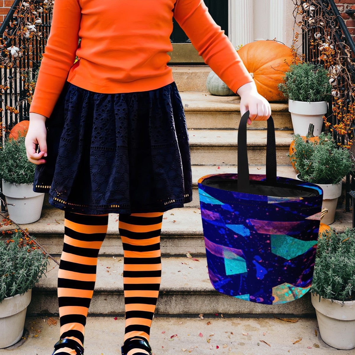 Gavin Scott Reusable Halloween Candy Bucket