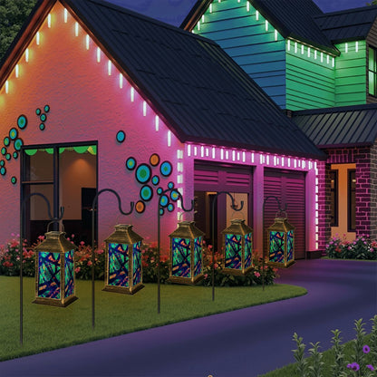 Gavin Scott Solar Powered Indoor/Outdoor Lantern