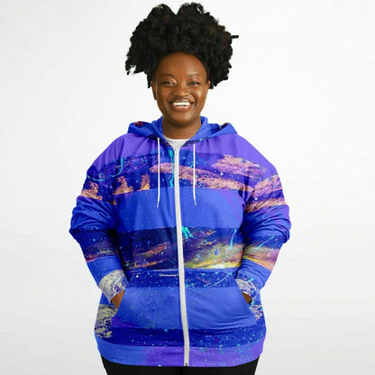 Gavin Scott Zipper Hoodie (Genderless 2XL-6XL)