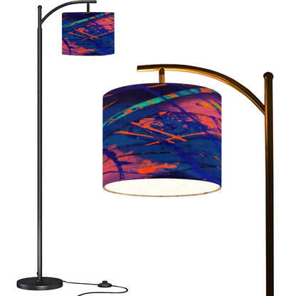 Gavin Scott Arc Floor Lamp w/Remote