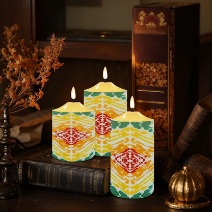 Gavin Scott Flameless Candles w/Remote (Set of 3)