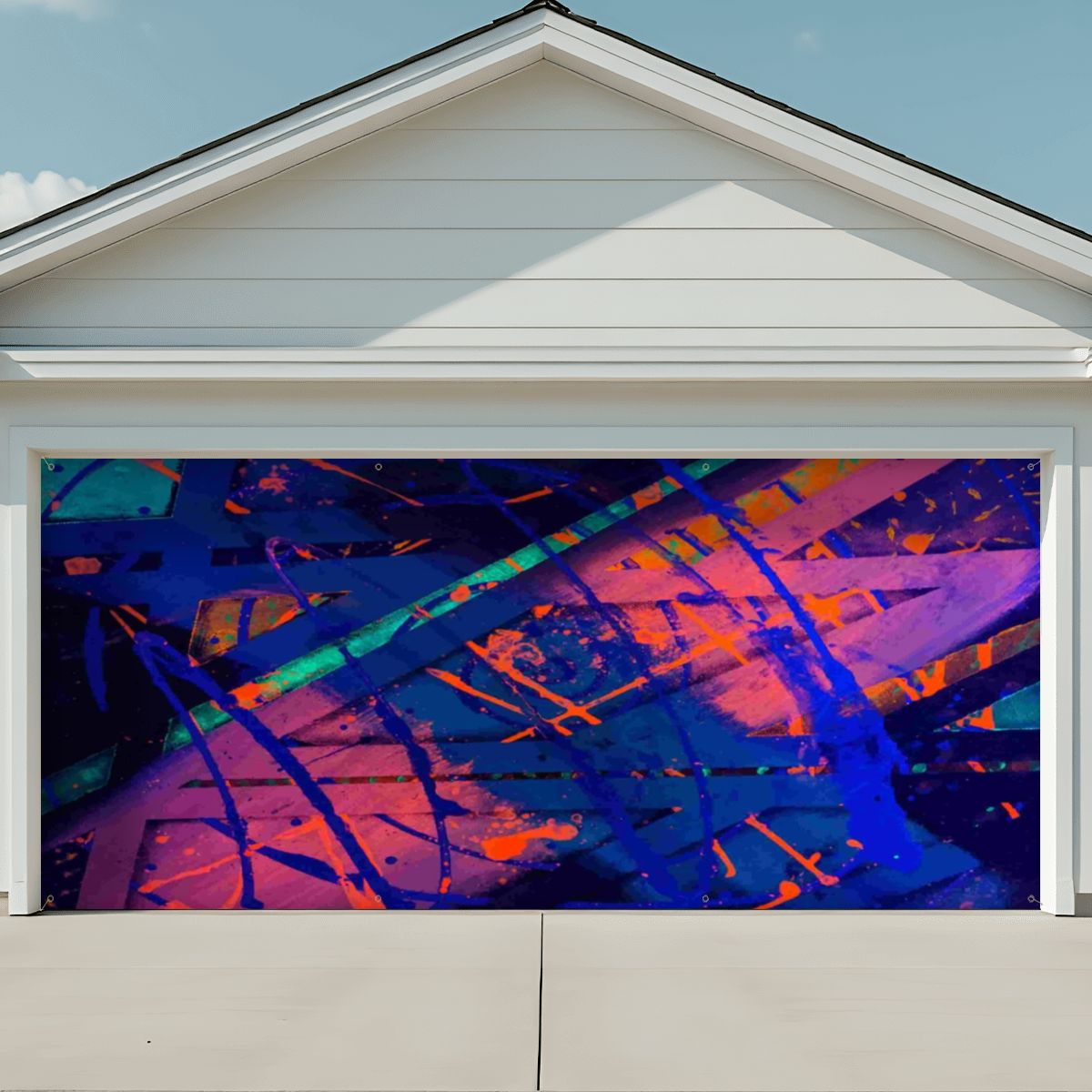 Gavin Scott Garage Door Banner Backdrop