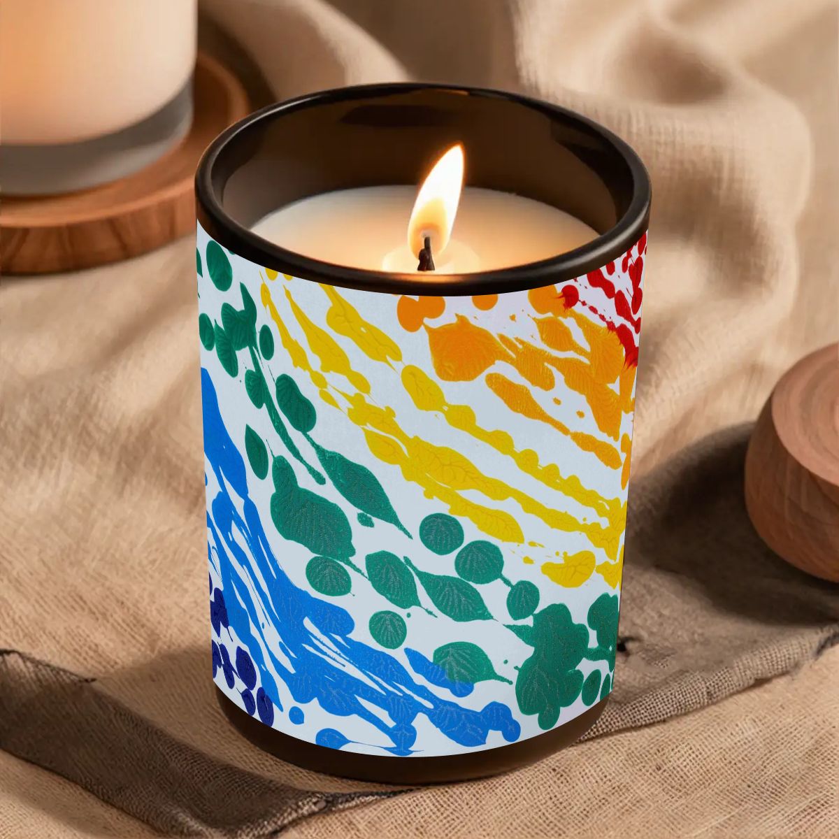 Gavin Scott Scented Black Jar Candle (6oz)