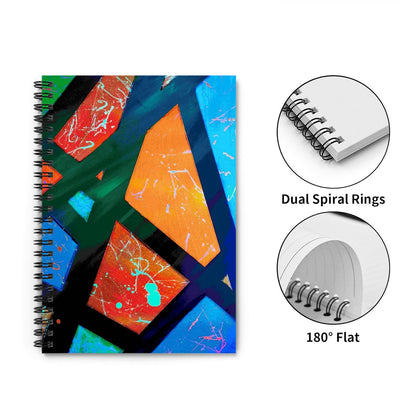 Gavin Scott Spiral Notebook