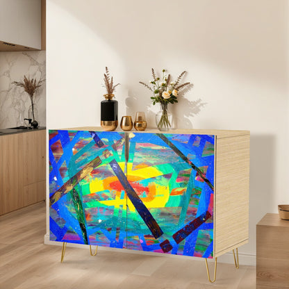 Gavin Scott Wooden Sideboard Cabinet