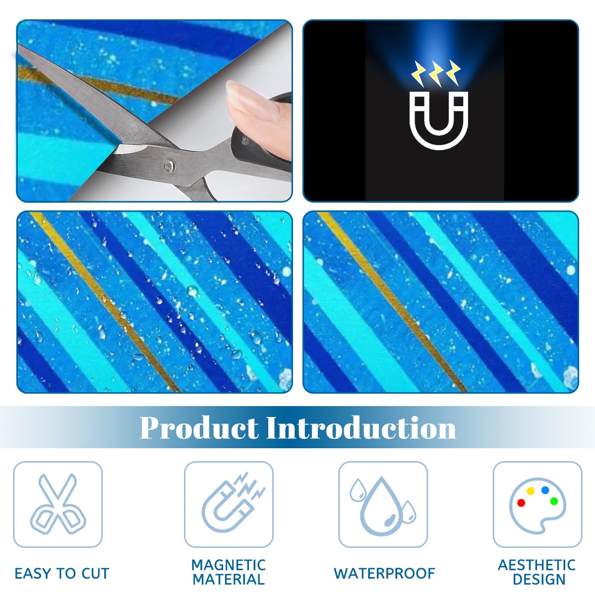 Gavin Scott Magnetic Locker Wallpaper 2 pcs