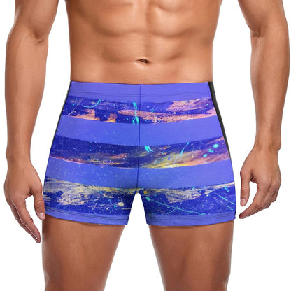 Gavin Scott Square Cut Swimming Trunks (Masc S-3XL)