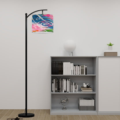 Gavin Scott Arc Floor Lamp w/Remote