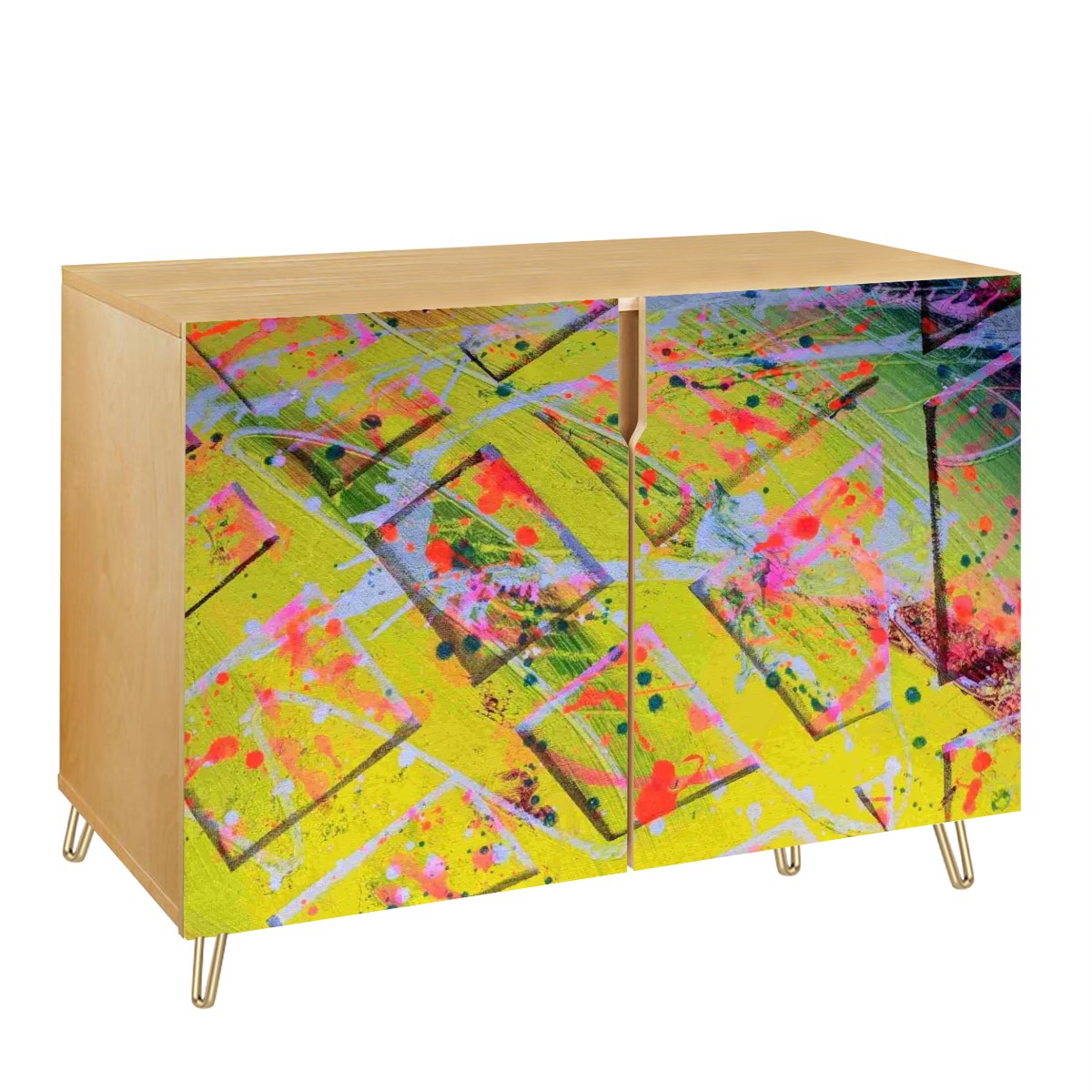 Gavin Scott Wooden Sideboard Cabinet