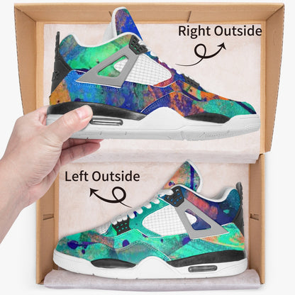 Gavin Scott AIR Basketball Sneakers - White Sole