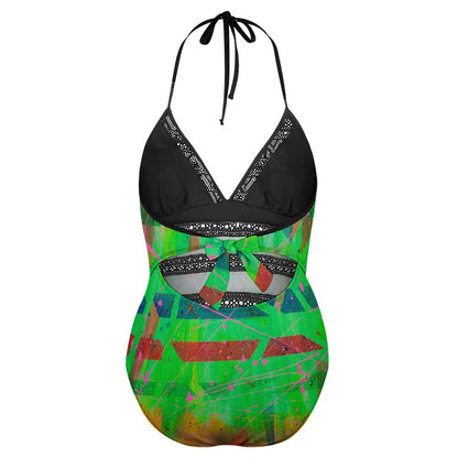 Plus size bikini swimsuit