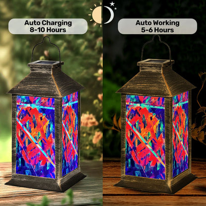 Gavin Scott Solar Powered Indoor/Outdoor Lantern