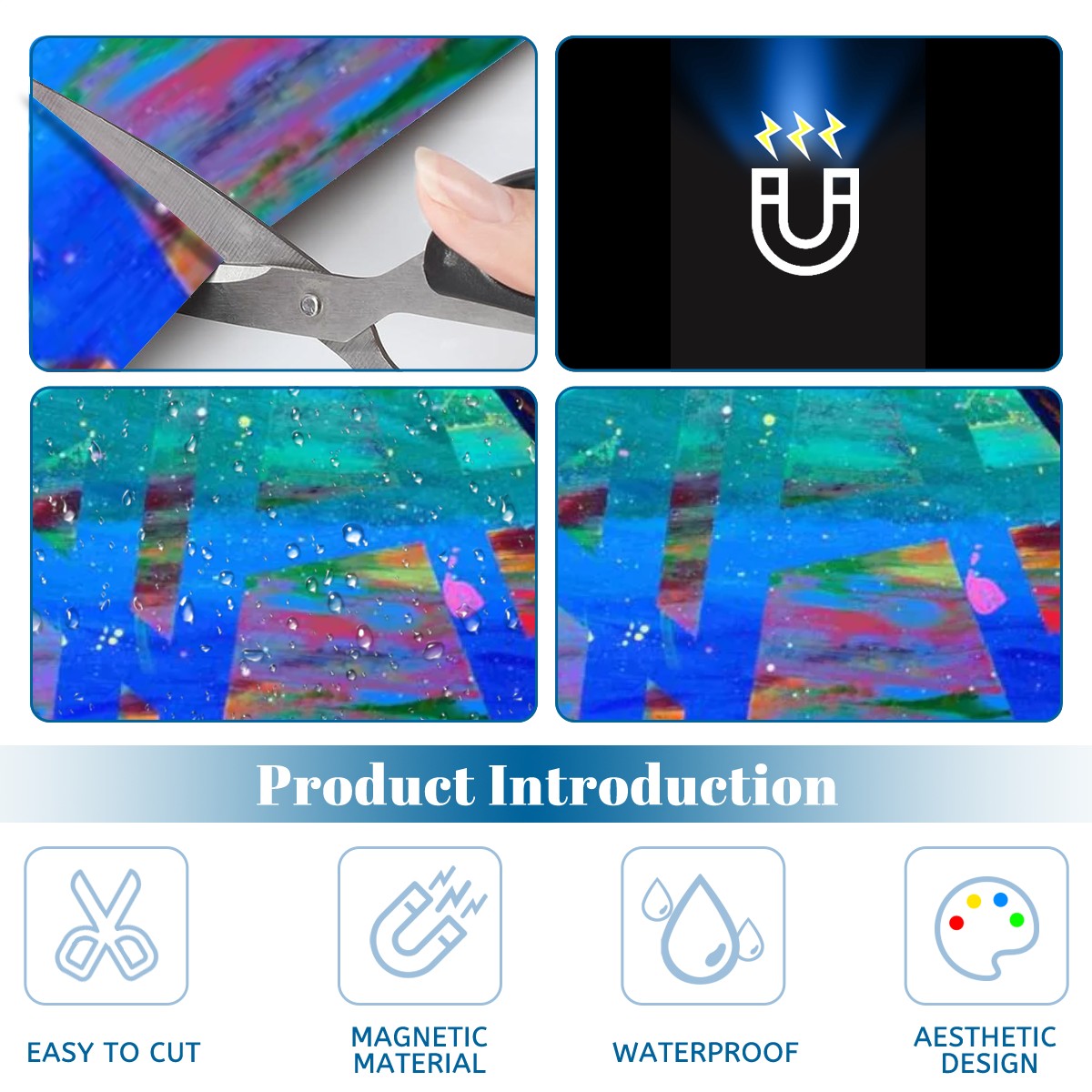 Gavin Scott Magnetic Locker Wallpaper 2 pcs