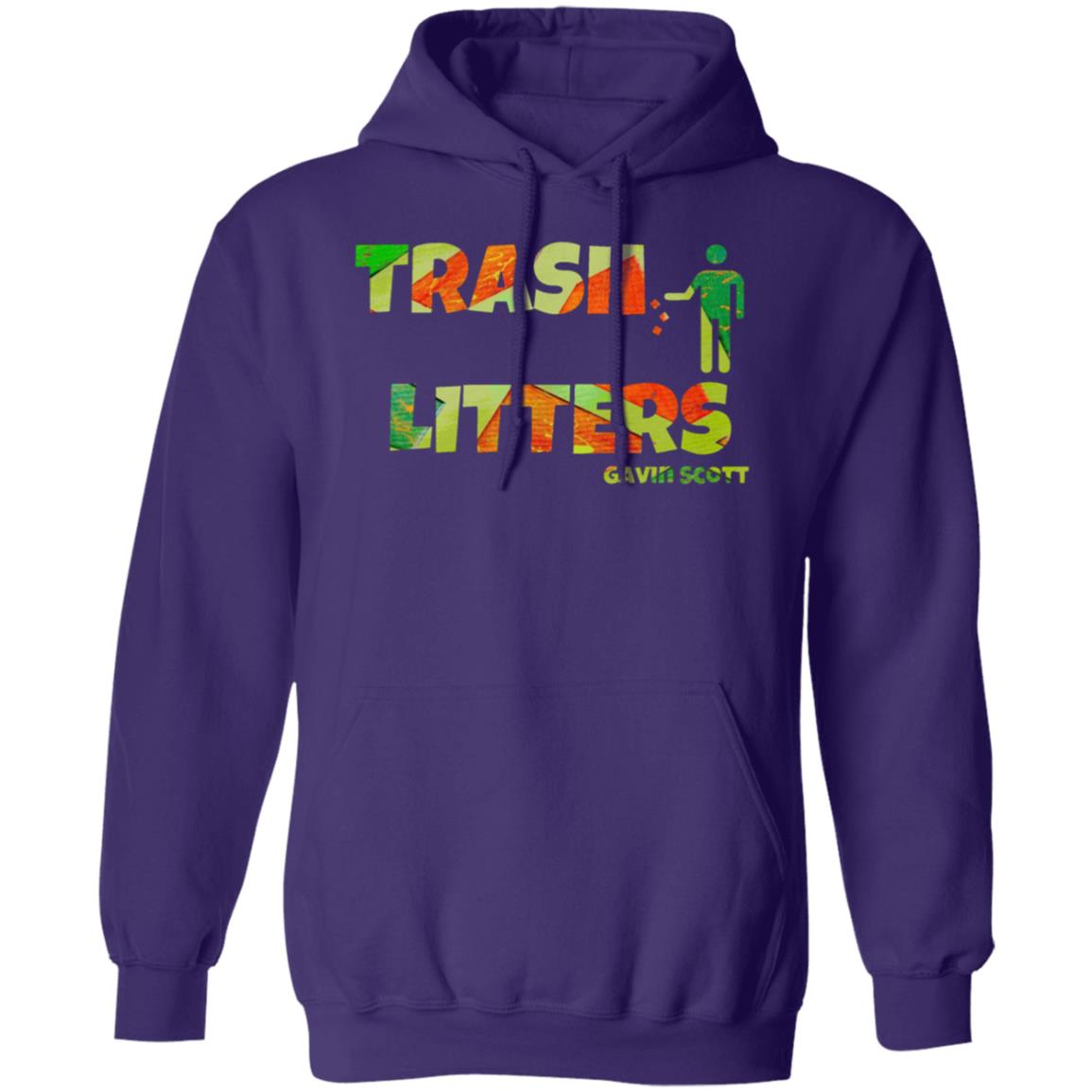 Gavin Scott TRASH LITTERS Pullover Hoodie (Genderless S-5XL)