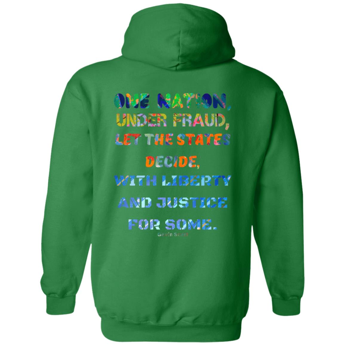 Gavin Scott "ONE NATION..." Pullover Hoodie (Genderless S-5XL)