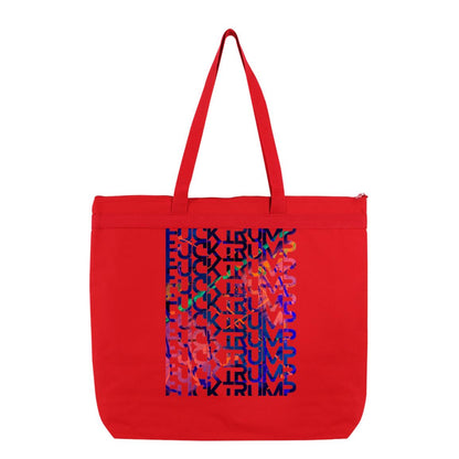 Gavin Scott FUCKTRUMP Double Sided Liberty Bags Melody Large Tote