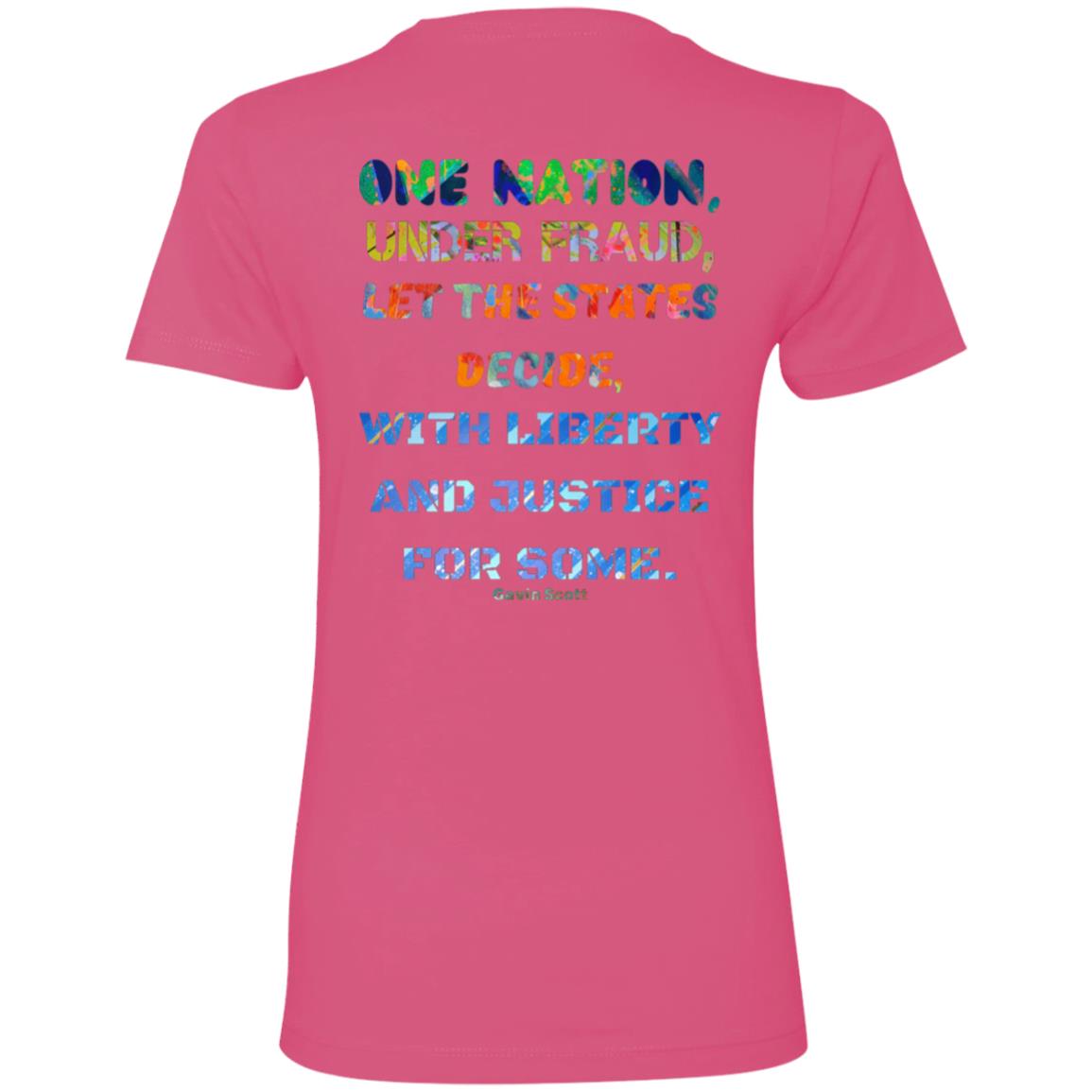 Gavin Scott "ONE NATION..." Boyfriend Tee (Femme XS-3XL)