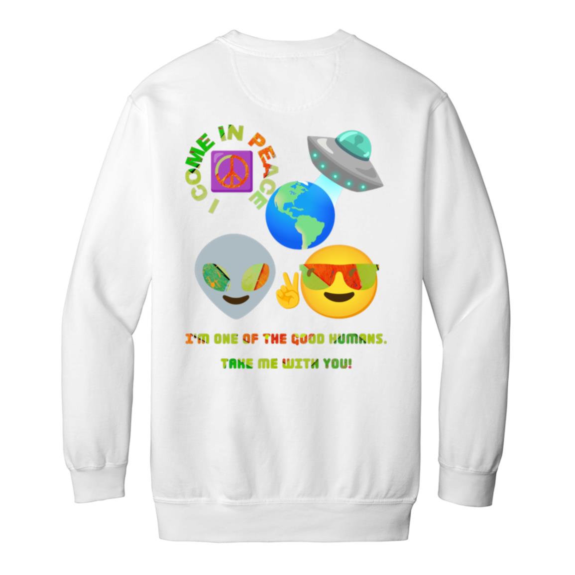 Gavin Scott I COME IN PEACE Sweatshirt (Masc