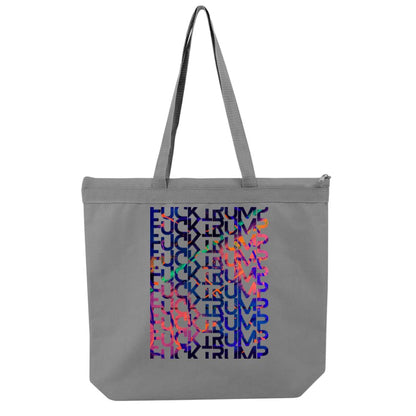 Gavin Scott FUCKTRUMP Double Sided Liberty Bags Melody Large Tote