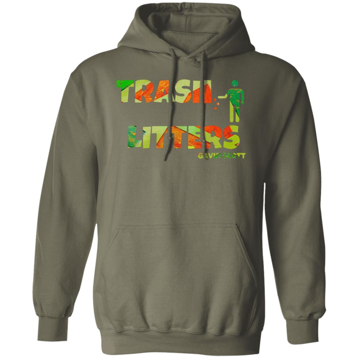 Gavin Scott TRASH LITTERS Pullover Hoodie (Genderless S-5XL)