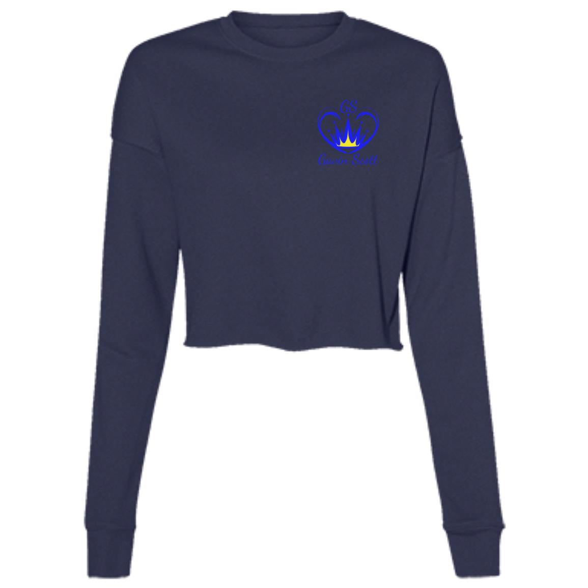 Gavin Scott "ONE NATION..." Cropped Fleece Crew (Femme S-2XL)