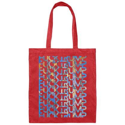 Gavin Scott FUCKTRUMP Double Side Design Canvas Tote Bag